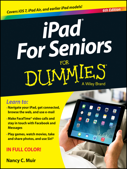 Title details for iPad For Seniors For Dummies by Nancy C. Muir - Available
